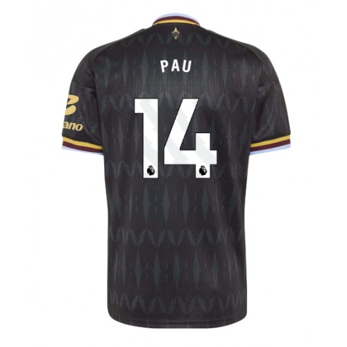 Aston Villa Pau Torres #14 Vieraspaita 2026-27 Lyhythihainen